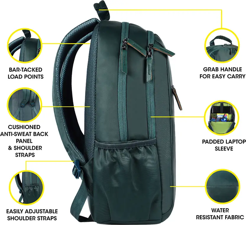 Gear Compact Bts 3C 30L Backpack (Green) - Image 5