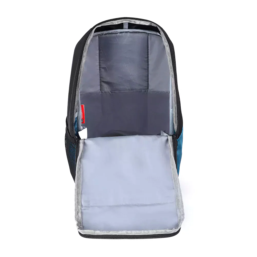 Suprior XL 17L Backpack with Shoe Pocket (Black-Teal) - Image 7