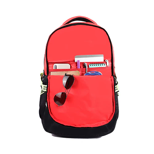 Gear Riddle 38L School/College Backpack (Red) - Image 3