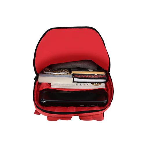 Gear Riddle 38L School/College Backpack (Red) - Image 4