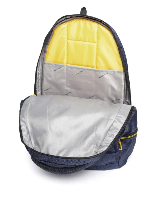 Gear Space 4 30L Casual Backpack (Blue – Yellow) - Image 4