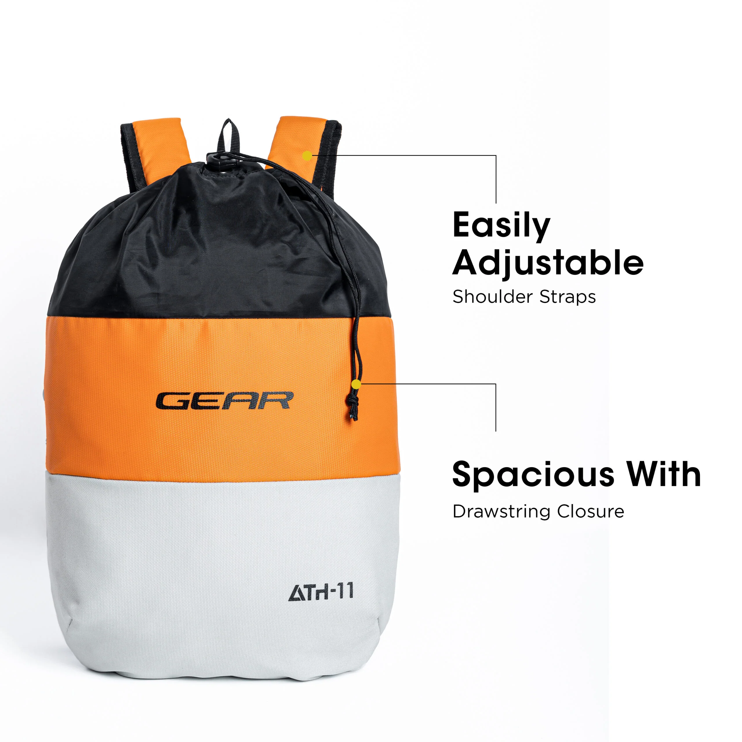 Gear Voyager 15L Backpack (Yellow) - Image 3