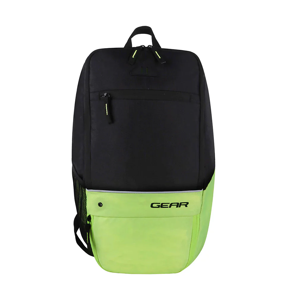 Suprior XL 17L Backpack with Shoe Pocket (Black-Fluroscent Green) - Image 11