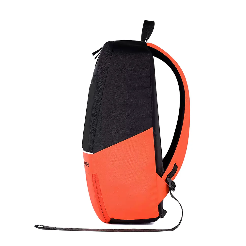 Suprior XL 17L Backpack with Shoe Pocket (Black-Orange) - Image 6