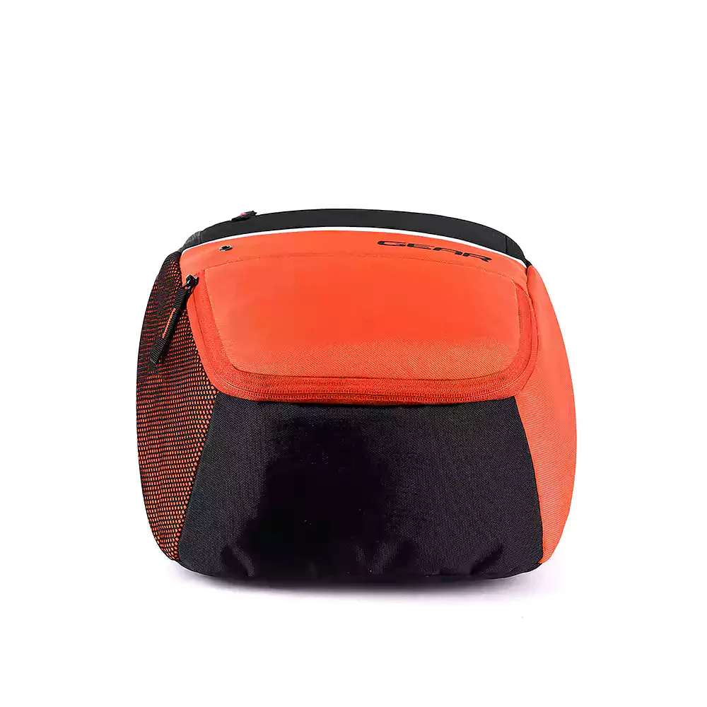 Suprior XL 17L Backpack with Shoe Pocket (Black-Orange) - Image 9