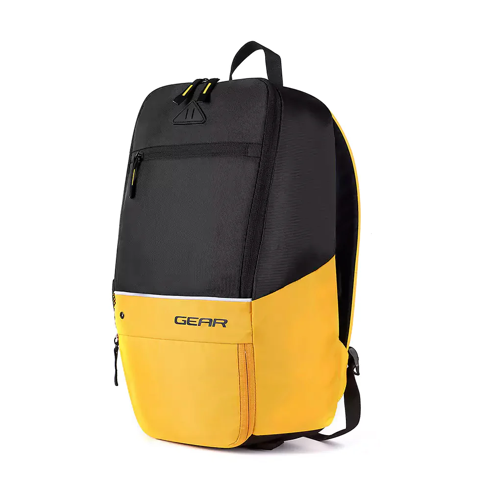 Suprior XL 17L Backpack with Shoe Pocket (Black-Yellow) - Image 11