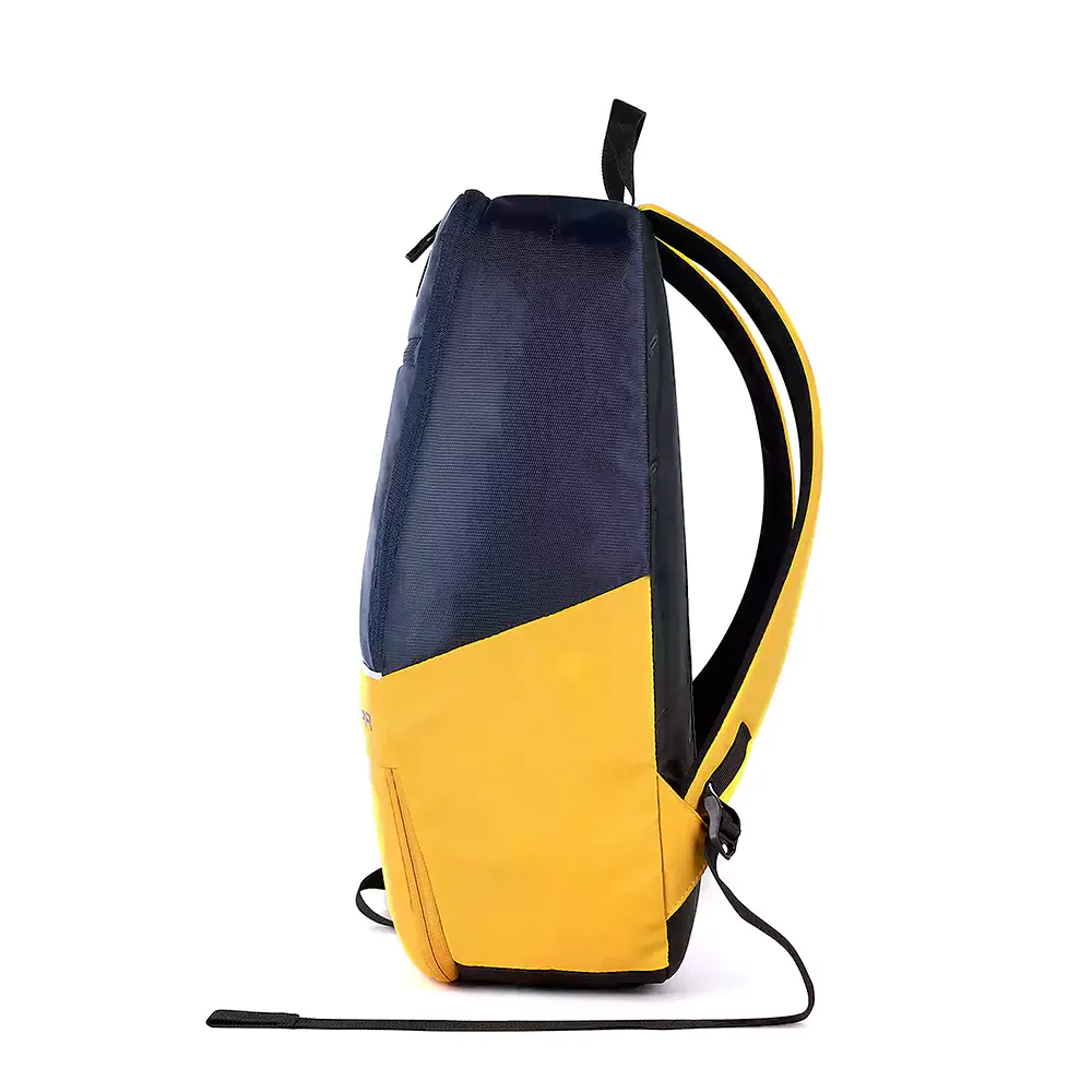Suprior XL 17L Backpack with Shoe Pocket (Navy-Yellow) - Image 5